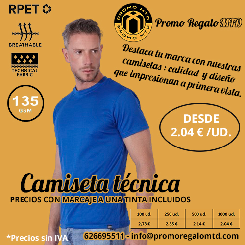 oferta de camisetas