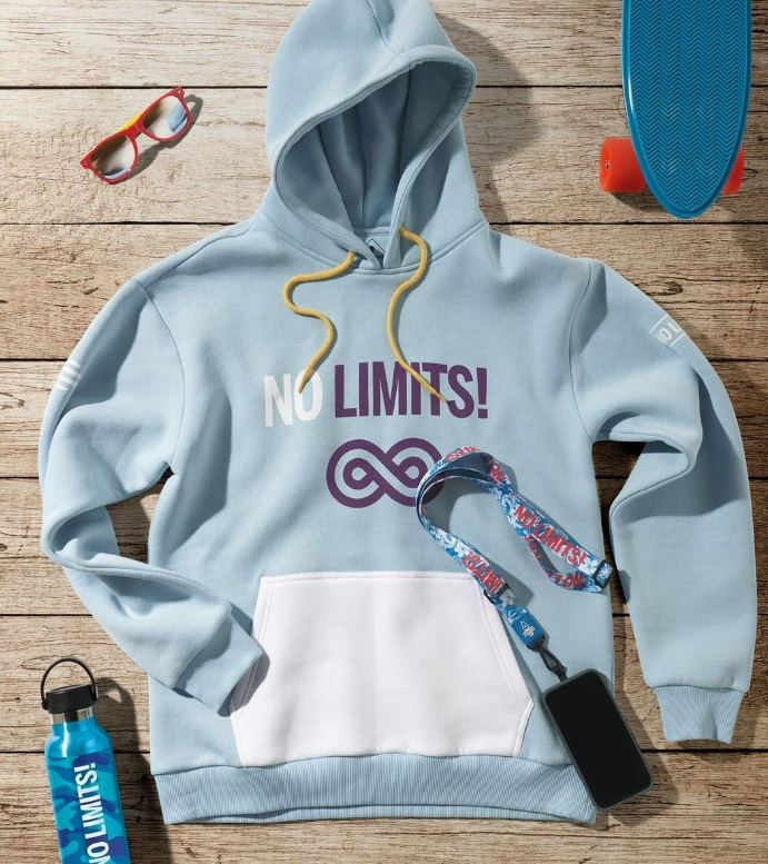 sudadera para merchandising marcada con un logo para un buen regalo