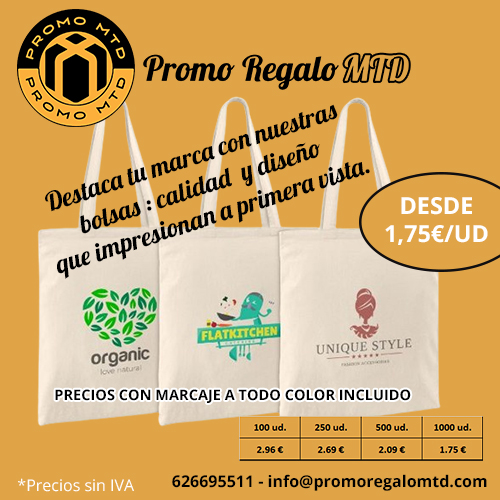 oferta de bolsas