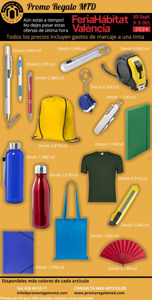 Oferta para Feria Habitat Valencia